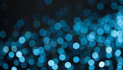 blue bokeh abstract background