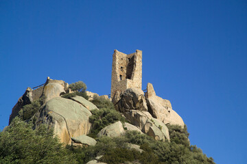 Loiri, il Castello di Pedres. Olbia Tempio, Sardegna. Italia