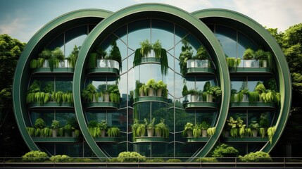 Green buildings, the concept of ecology and the environment