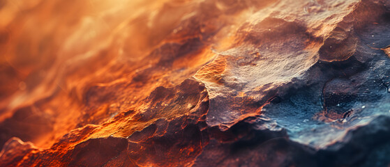 Molten Magma Rock Digital Data Texture Background