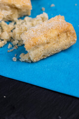 homemade cottage cheese cookies with sugar for tea