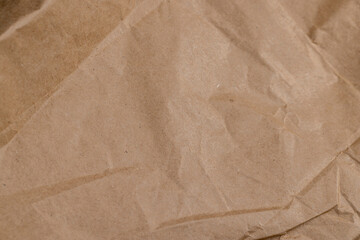 crumpled paper from recycled waste paper
