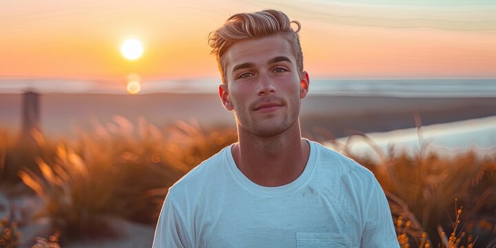 Generation Z - fictional portrayal of a stylish young person hanging out in public