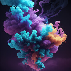 diversity of realms or diversity of the mind or diversity of fractal or background smoke, background abstract or abstract colorful background, BG UNLIMited 100% or wallpaper abstract or abstract color