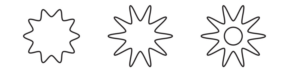 y2k shapes and vector elements