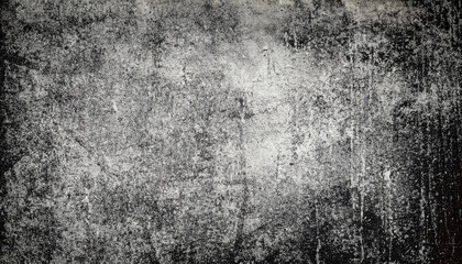 Old washed grunge mottled texture. High-contrast mottled and scratched background. Dirty backdrop with black scuffed edges and old faded antique design. - obrazy, fototapety, plakaty