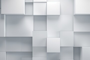 An abstract background with Yellow and white squares, in the style of layered geometry