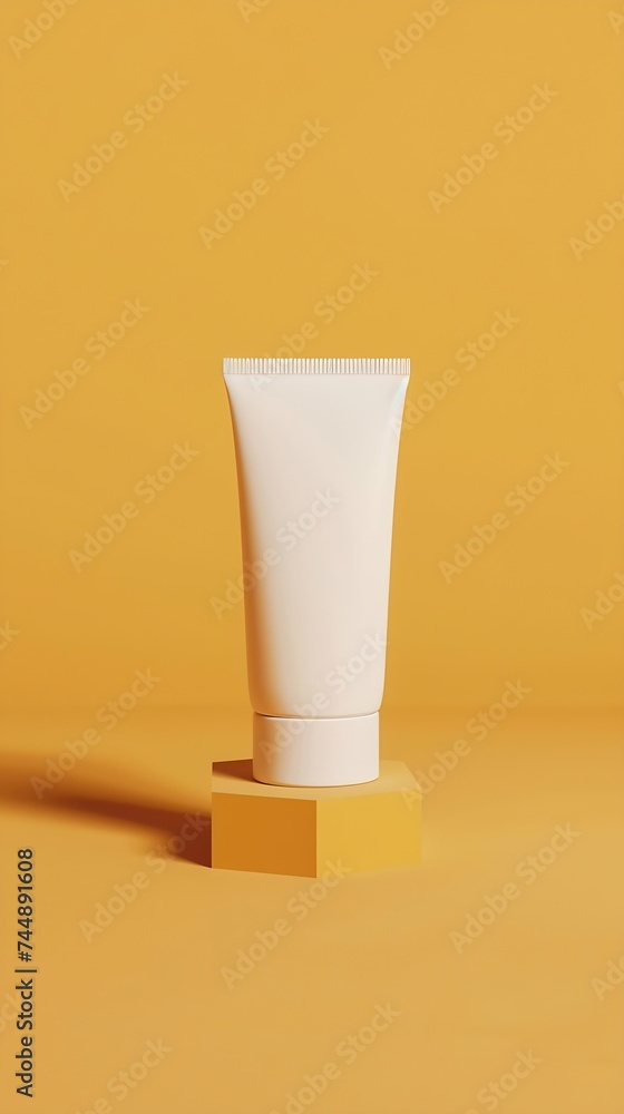 Aufkleber generative ai : a blank mock up product, mock up, on background