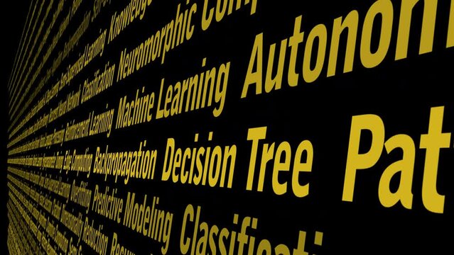 Technology revolutionizing artificial intelligence ai innovation on black background with neural networks and predictive analytics