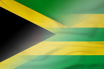 Jamaica and Togo official flag transborder negotiation TGO JAM