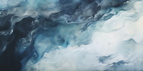 Silver white blue liquid that is flowing pattern background