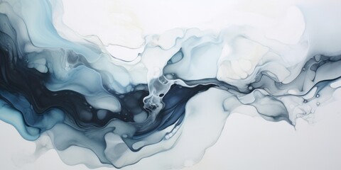 Fototapeta na wymiar white blue liquid that is flowing