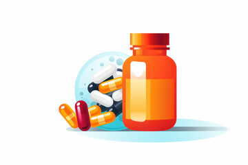 Medicine Health: Pill Pharmacy - Vital Tablet Treatment