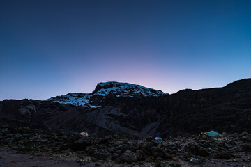 Dawn’s Embrace: Kibo Peak of Mt. Kilimanjaro Unveiled