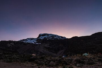 Dawn’s Embrace: Kibo Peak of Mt. Kilimanjaro Unveiled