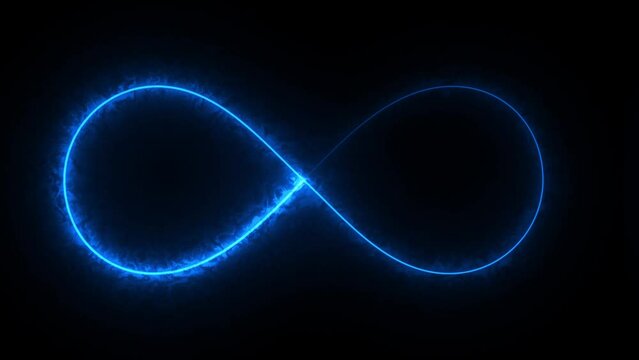 infinity neon looping animated icon infinity neon icon animated 4k