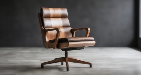  Modern elegance - A sleek, minimalist chair for contemporary spaces