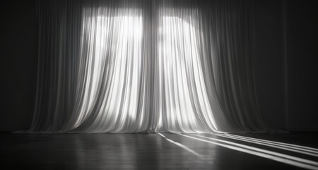  Ethereal elegance - The grandeur of a stage curtain