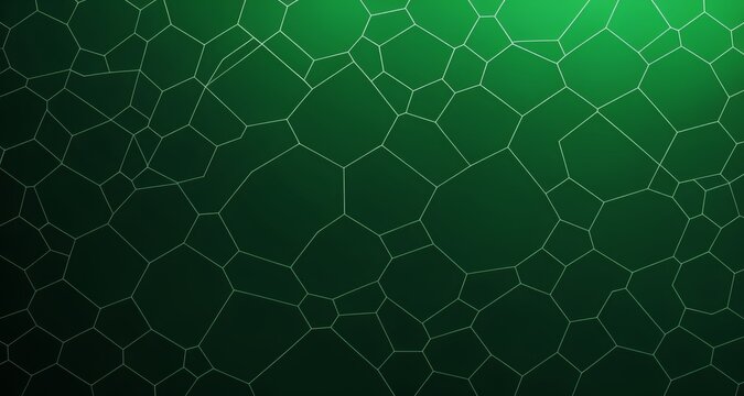  Abstract Green Geometric Background