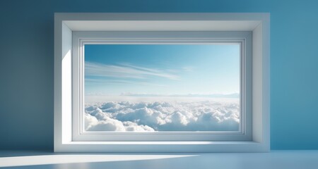  A window to the sky's serenity