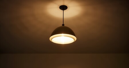  Modern pendant light illuminating a cozy corner