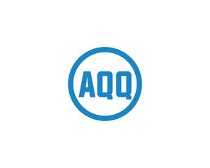 AQQ logo design vector template