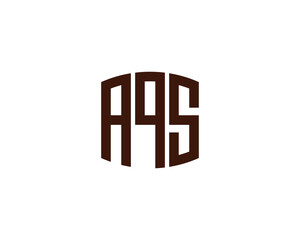 AQS logo design vector template