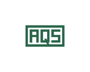 AQS logo design vector template