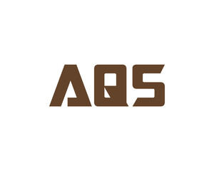 AQS logo design vector template