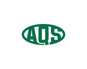 AQS logo design vector template