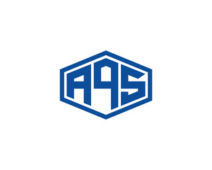 AQS logo design vector template