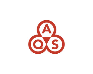 AQS logo design vector template
