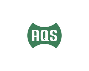 AQS logo design vector template