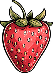 Obraz premium From Field to Table Understanding the Supply Chain Dynamics of Fresh Strawberries