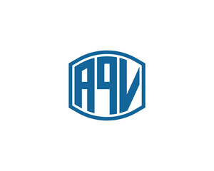 AQV logo design vector template