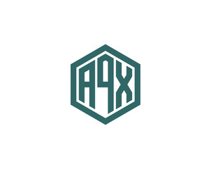 AQX logo design vector template