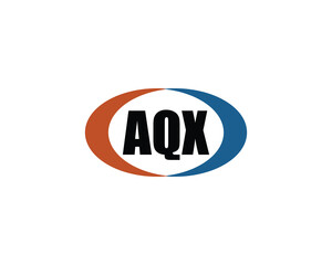 AQX logo design vector template