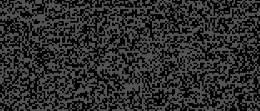 retro TV game screen static 16bit greyscale 2