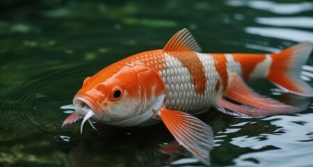  Vivid Koi, a symbol of tranquility and prosperity