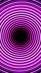 Abstract background neon spiral purple funnel