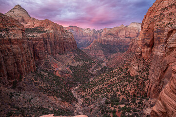 Breathtaking views of Zion National Park