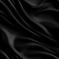 Fototapeta premium black silk fabric texture background