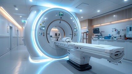 Fototapeta premium MRI machine in hospital