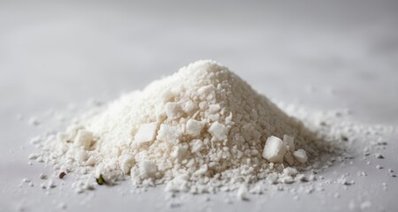  Pure, pristine, and perfect - A mound of white sugar crystals