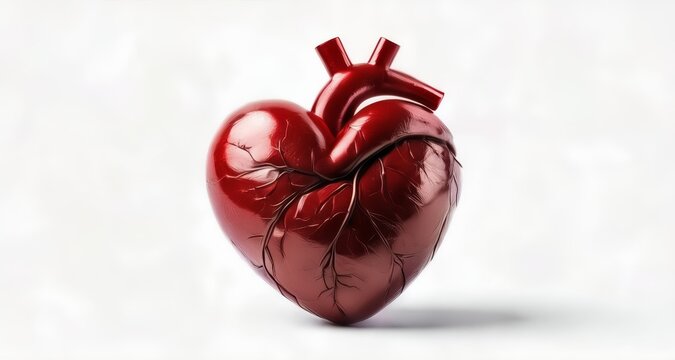  A heart in distress, symbolizing emotional turmoil