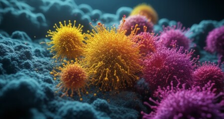  Vibrant Cells - A Microscopic Symphony of Life