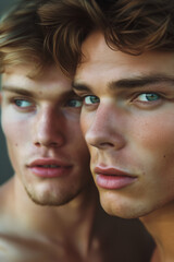 Portrait Photo of Two Scandinavian Men