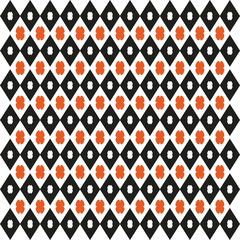 Dizzying diamonds! harlequin rhombus pattern vector seamless