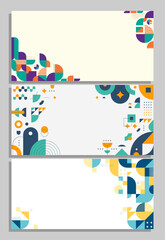 Geometry start up Template Background for Banner wallpaper Certificate business card