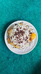 a plate of Indonesia's favorite snack food, 